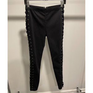 NWT Forever 21 Laceup Black Pants
